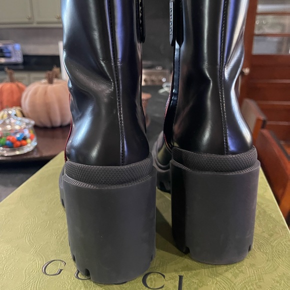 Gucci women’s ankle boot interlocking G size 36 - Picture 4 of 8